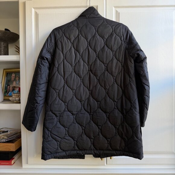 J. Crew Factory City Puffer Coat, Size M - Picture 6 of 9